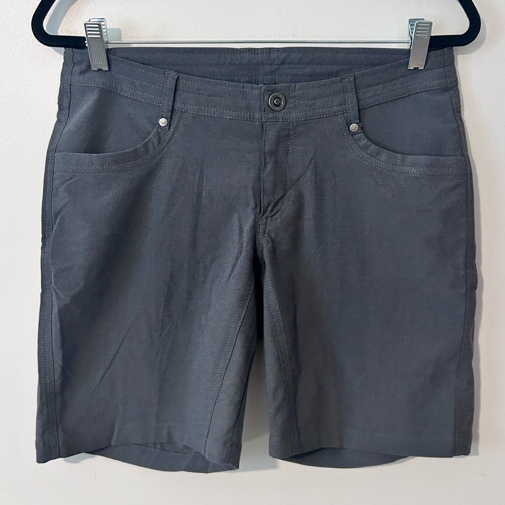 Kuhl Trekr 8 Inch Hiking Shorts Gray Size 6